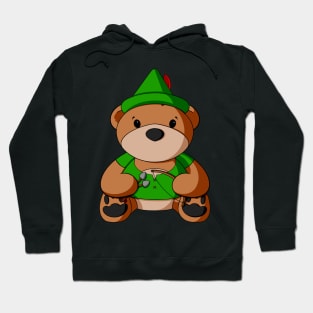 Robin Hood Teddy Bear Hoodie